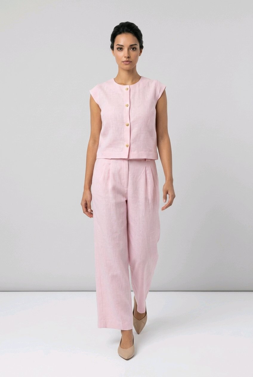 Pink Top & Trouser