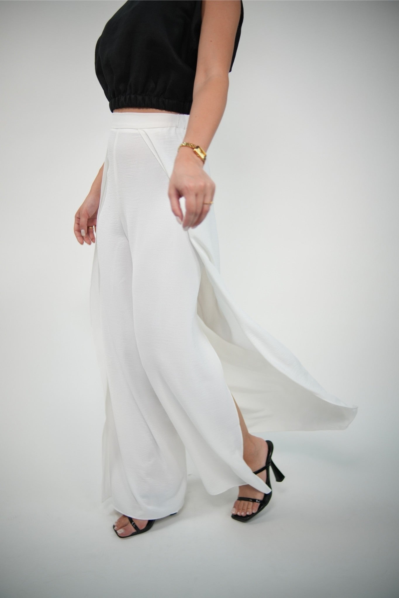 Free Flow Trouser - White