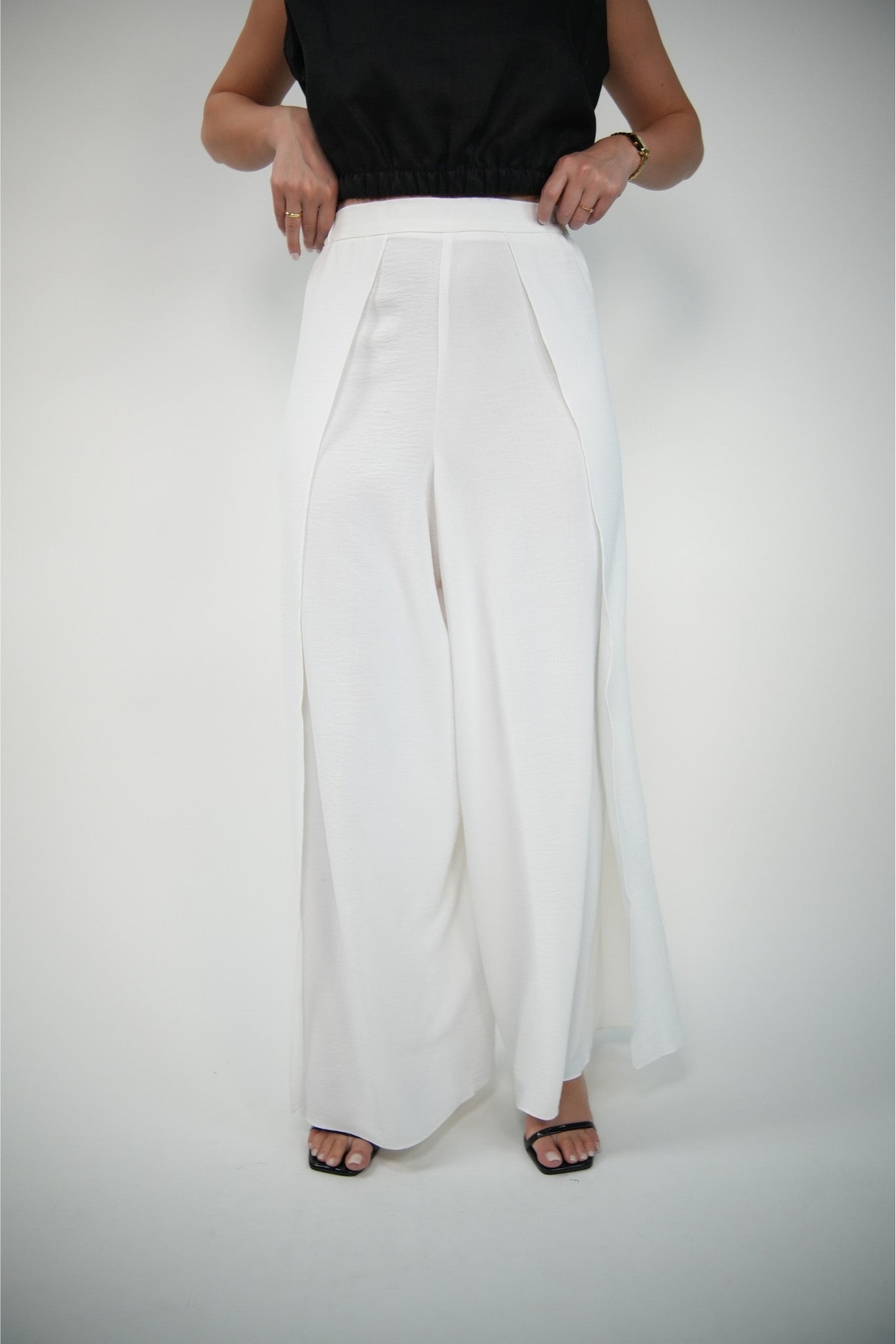 Free Flow Trouser - White