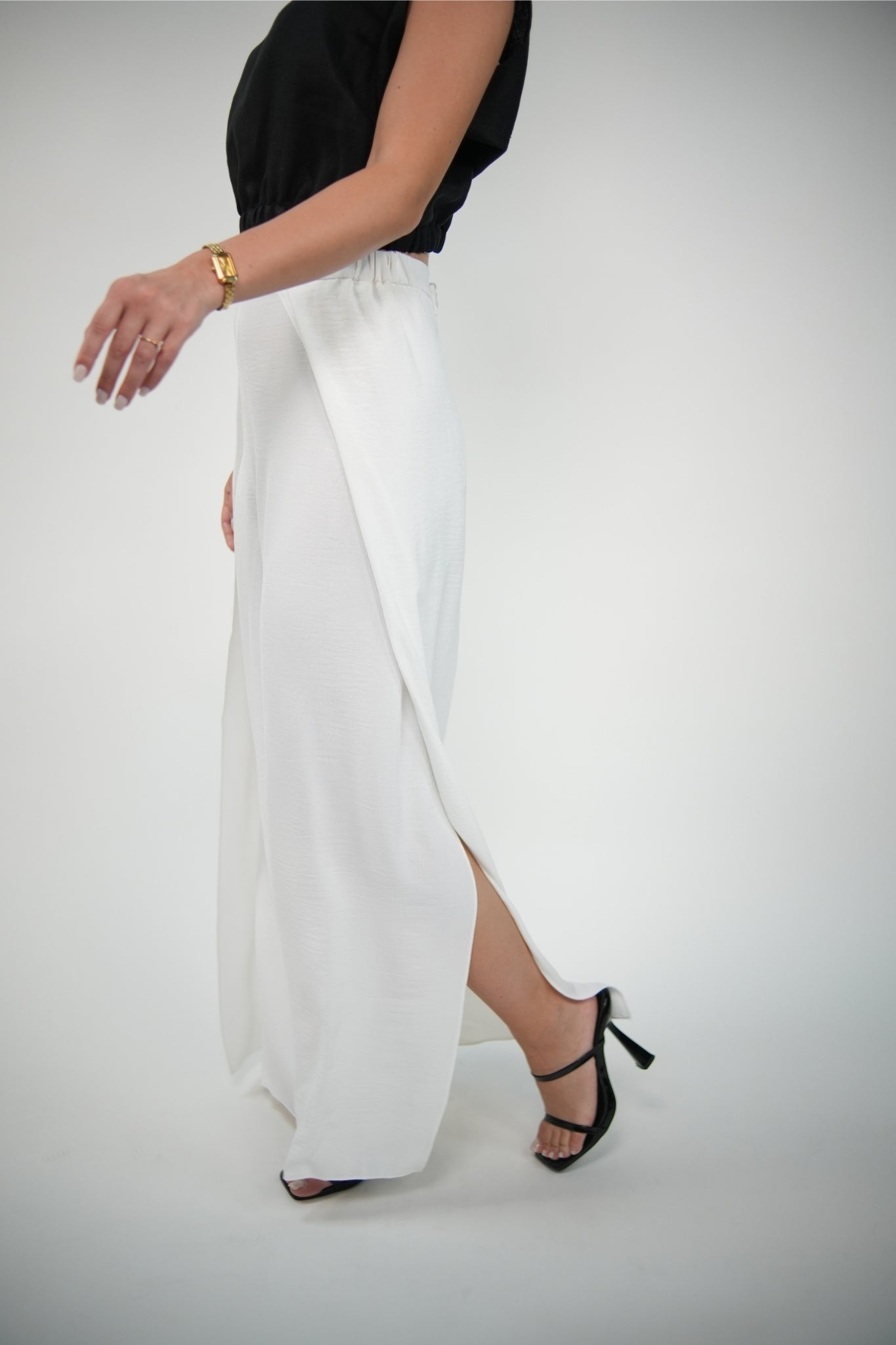 Free Flow Trouser - White
